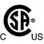 Product is certified for the Canadian and US markets to the applicable Canadian and the US standa...