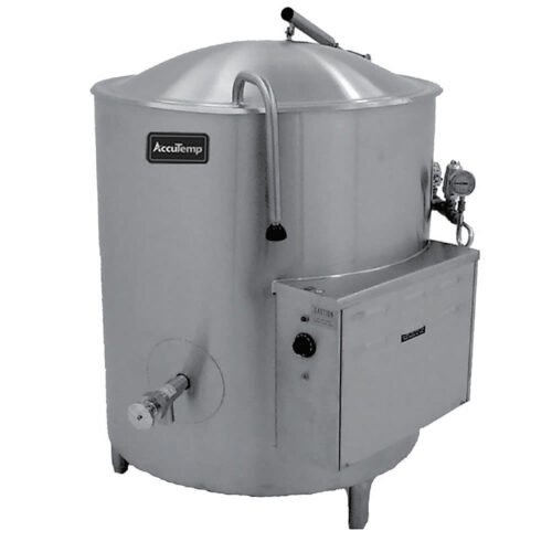 AccuTemp ALLEC-40 40 gal Steam Kettle - Stationary, 2/3 Jacket, 240v/3ph