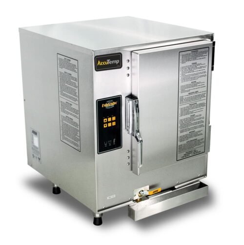 AccuTemp E62081E060 (6) Pan Convection Steamer - Countertop, Holding Capability, 208v/1ph