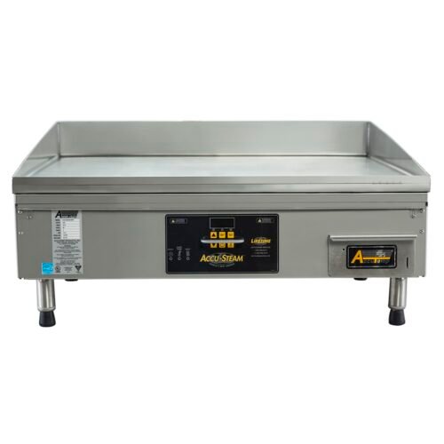AccuTemp EGF2083B2450-T1 24" Electric Griddle w/ Thermostatic Controls - 3/16" Steel Plate, 208v/3ph AccuTemp EGF2083B2450-T1 24" Electric Griddle w/ Thermostatic Controls - 3/16" Steel Plate, 208v/3ph