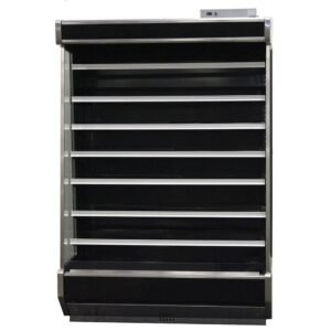 SandenVendo RSC4RA012 50" Vertical Open Air Cooler w/ (8) Levels - For Remote Refrigeration, 115v