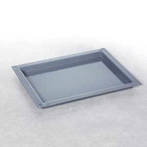 Rational 6014.1202 Half Size Gastronorm Container for Combi Ovens, Granite Enameled