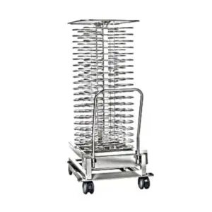 Rational 60.21.294 Mobile Plate Rack for 20-Half Size Pro/Classic w/ (50) Plate Capacity Rational 60.21.294 Mobile Plate Rack for 20-Half Size Pro/Classic w/ (50) Plate Capacity