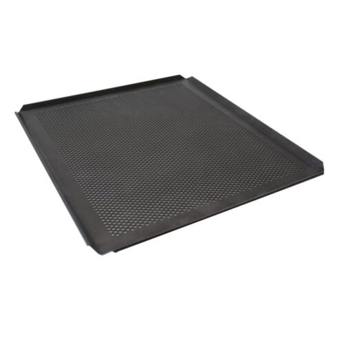 Rational 60.74.147 Two Thirds Size Perforated Gastronorm Grid Shelf for Combi Ovens, Aluminum w/ TriLax® Coating