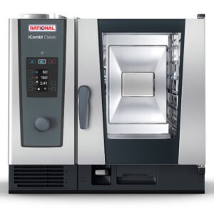 Rational ICC 6-HALF LP 120V 1 PH Half Size Combi Oven - Boiler Based, Liquid Propane