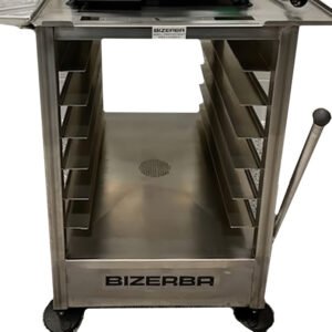 Bizerba SLICER-TABLE-315 31 3/4" Equipment Stand w/ Retractable Casters Bizerba SLICER-TABLE-315 31 3/4" Equipment Stand w/ Retractable Casters